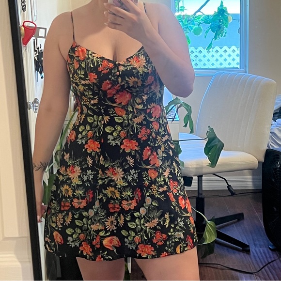 Urban Outfitters Floral Mini Dress - Picture 1 of 3